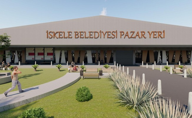 İskele, Kapalı Pazar
