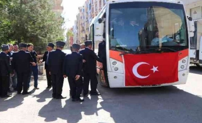 Şanlıurfalı 25 gazi Barış Harekatı kutlamaları için KKTC’de