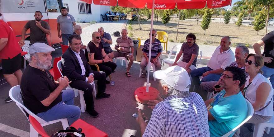 CTP Güzelyurt İlçesi’nden anlamlı kampanya: "Kan ver, hayat kurtar!" CTP Güzelyurt İlçesi’nden anlamlı kampanya: "Kan ver, hayat kurtar!"