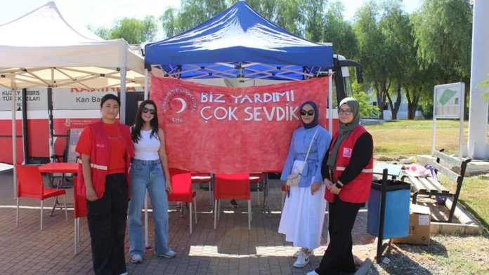 DAÜ'de kan bağışı etkinliği gerçekleştirildi!