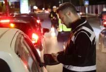 Lefkoşa ve İskele’de eş zamanlı denetim trafikten