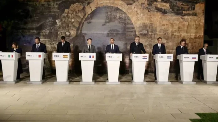 MED-9’dan ortak bildiri: Kıbrıs sorunu Avrupa’nın meselesidir