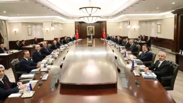kabine-kutlamad Türkiye Cumhurbaşkanlığı Kabinesi üyeleri KKTC'nin kuruluşunun 41 Türkiye Cumhurbaşkanlığı Kabinesi üyeleri KKTC'nin kuruluşunun 41