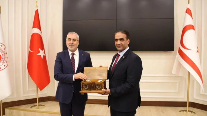 Gardiyanoğlu, mevkidaşı Işıkhan ile görüştü Gardiyanoğlu, mevkidaşı Işıkhan ile görüştü
