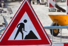 Sivil Savunma-okullar yolu kavşağı arasındaki yol saat 12.00’den itibaren kapalı… yol-calismasi yol bakım-onarım