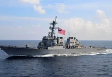 ABD uçak gemisi USS George H.W. Bush’un bölgeye Afrika etrafından dolaşarak gittiği iddiası ABD Savaş Gemisi USS THE SULLIVANS Larnaka Limanı’nda