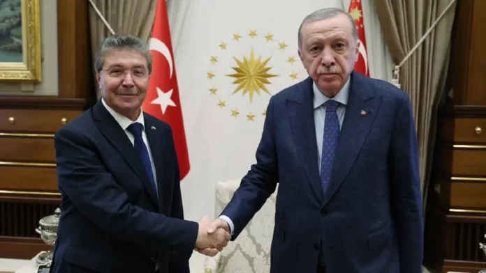 Başbakan Üstel, Türkiye Cumhurbaşkanı Erdoğan ile görüştü