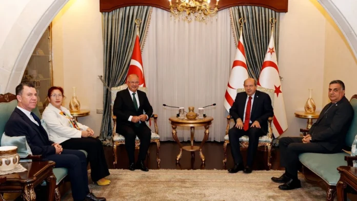 Cumhurbaşkanı Tatar, Çorlu Müzik Derneği Başkanı Kaya’yı kabul etti