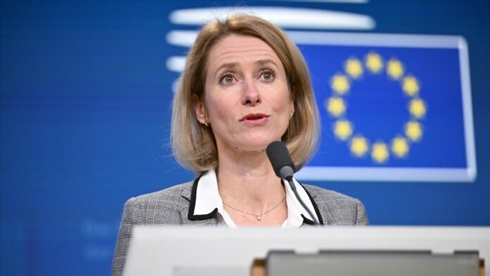 Avrupa Birliği (AB) Dış İlişkiler ve Güvenlik Politikası Yüksek Temsilcisi Kaja Kallas, Suriye'ye yönelik yaptırımların hafifletilmesinin gündemlerinde olduğunu duyurdu.