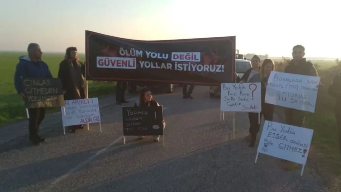 Bölge halkı eylem yaptı, Arıklı söz verdi!