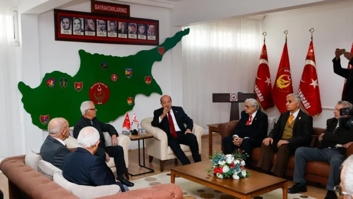 Cumhurbaşkanı Tatar: Kıbrıs’ta bir antlaşma olacaksa toplum değil devlet düzeyinde olacak