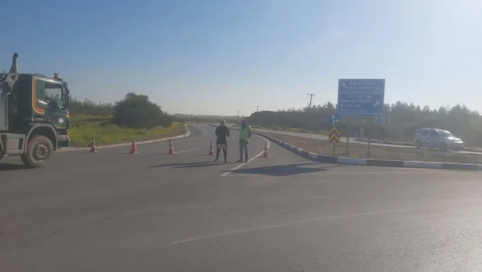 Gaziköy-Ercan ve tünel yolu üzerinde çalışmalar bugün de devam edecek