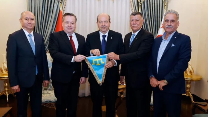 Cumhurbaşkanı Tatar, Eskişehir heyetini kabul etti