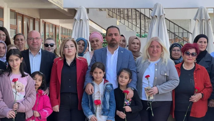 Güzelyurt’taki 8 Mart eyleminde kadınlar hak taleplerini yükseltti