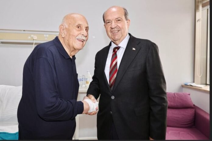 Tatar, hastanede tedavi görmekte olan TMT Mücahidi Metin Aybars'ı ziyaret etti