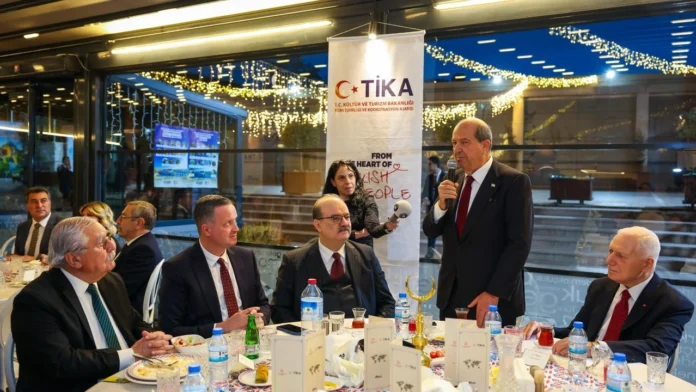 Cumhurbaşkanı Tatar, TİKA’nın verdiği iftar yemeğine katıldı