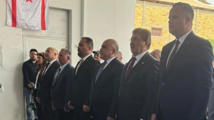 vadili Vadili Süt Toplama Merkezi açılış töreni yapılıyor