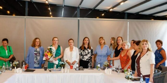 Sibel Tatar, Kıbrıs Kadın Örgütleri Ağına bağlı derneklerin ziyaretlerine Mağusa’dan başladı