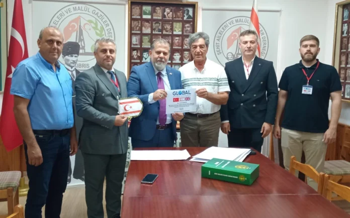 Global Business Management Derneği'nden Şehit Aileleri ve Malül Gaziler Derneğine Anlamlı Ziyaret