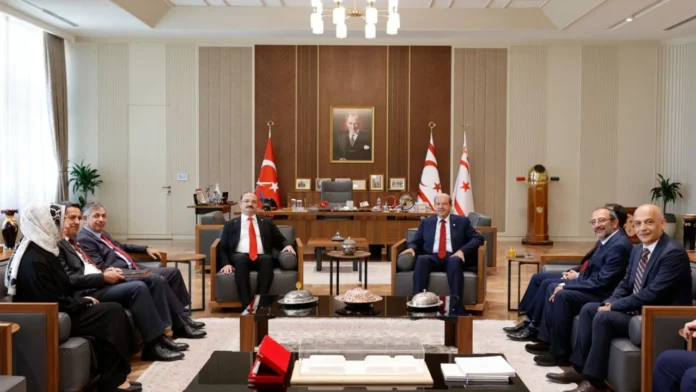 Cumhurbaşkanı Tatar, Hacımüftüoğlu’nu kabul etti