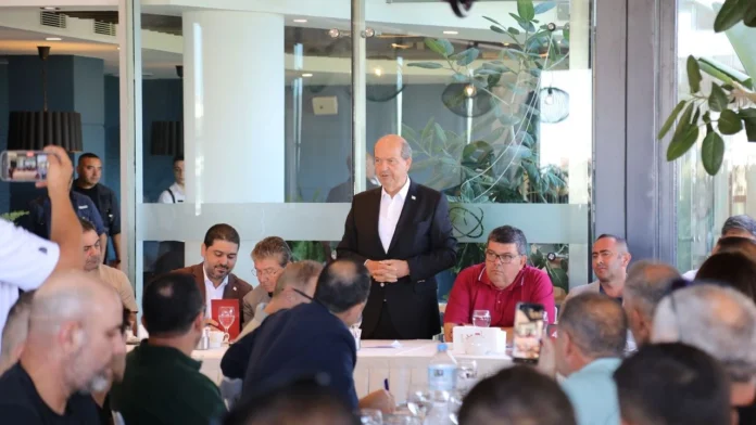 Hataylı iş adamlarından Cumhurbaşkanı Ersin Tatar’a tam destek
