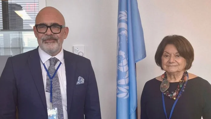 onarcarlo Özel Temsilci Güneş Onar, DiCarlo’yla görüştü