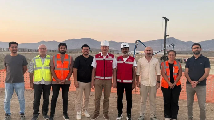 saglikbakani Sağlık Bakanı Dinçyürek: Yeni Lefkoşa Devlet Hastanesi inşaatı hızla devam ediyor