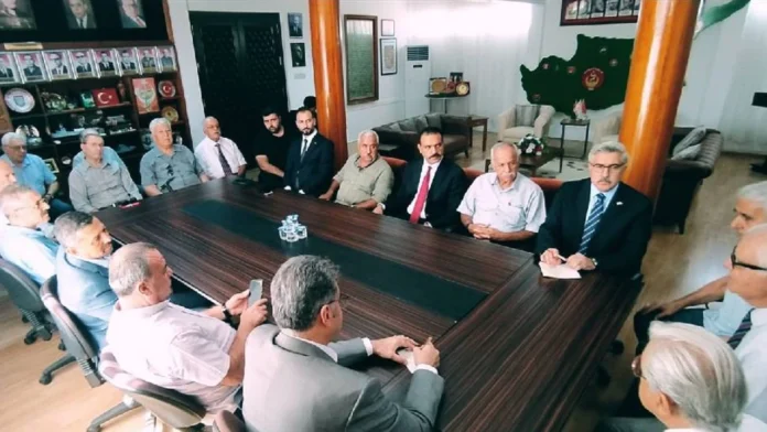 AK Parti ve MHP milletvekilleri TMT Mücahitler Derneği’ni ziyaret etti