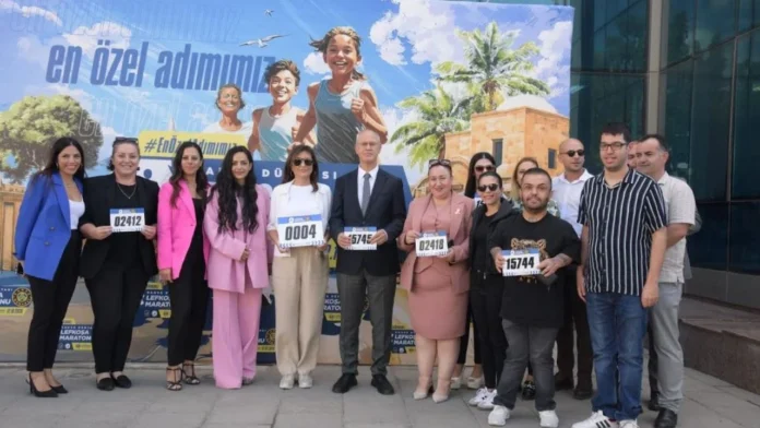 Çalışma ve Sosyal Güvenlik Bakanlığı Lefkoşa Maratonu’na kayıt yaptırdı