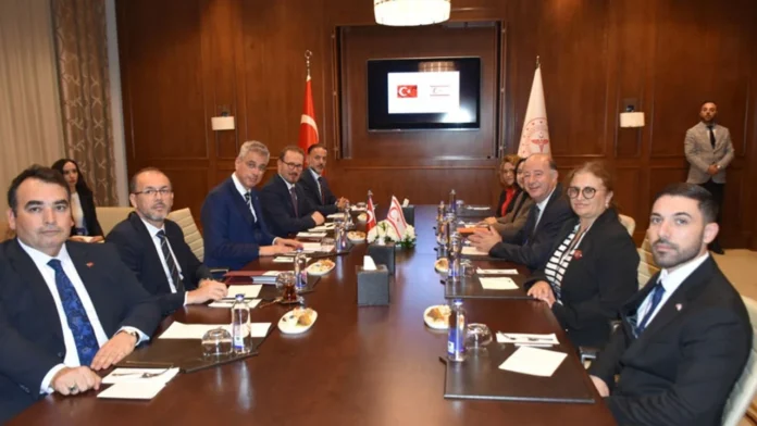 bakanlar Sağlık Bakanı Dinçyürek, Ankara’da Memişoğlu ile görüştü