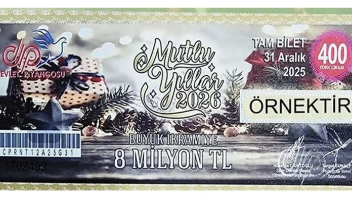 8 Milyon TL büyük ikramiye sahibini buldu