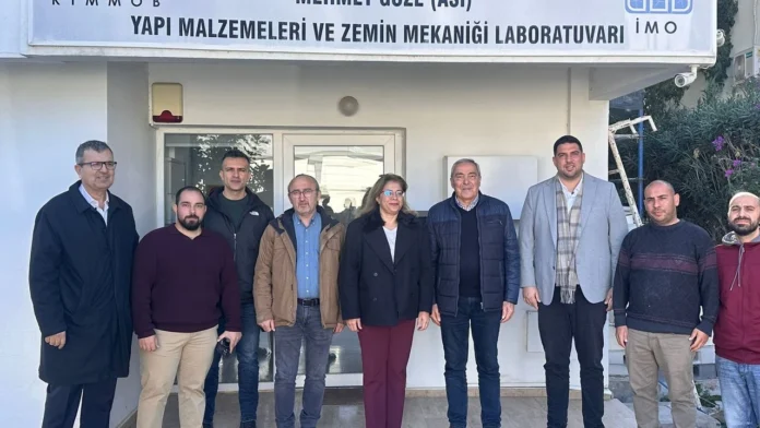 TMMOB İnşaat Mühendisleri Odası’ndan İnşaat Mühendisleri Odası’na ziyaret