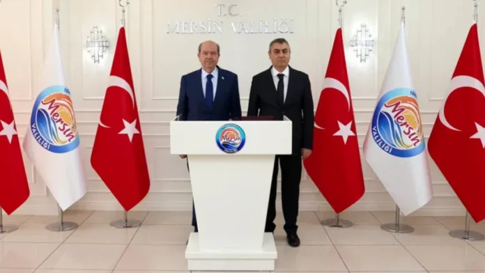 5. Cumhurbaşkanı Tatar Mersin'de temaslarda bulundu