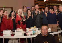 Özel gereksinimli gençlere anlamlı yeni yıl yemeği