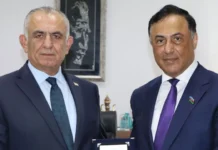 Bakan Çavuşoğlu Azeri Milletvekili Nasirov’u kabul etti