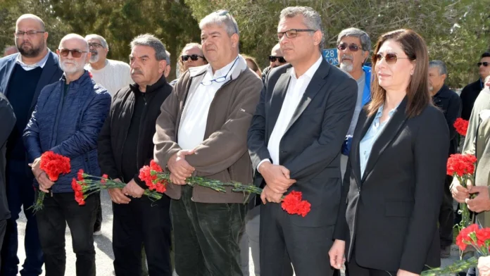 Demokrasi Şehitleri Lefkoşa’da düzenlenen törenle anıldı