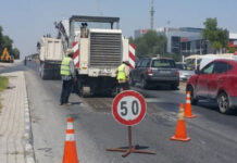 Haspolat ile Taşkent kavşağı arasındaki yol yarın trafiğe kapatılacak