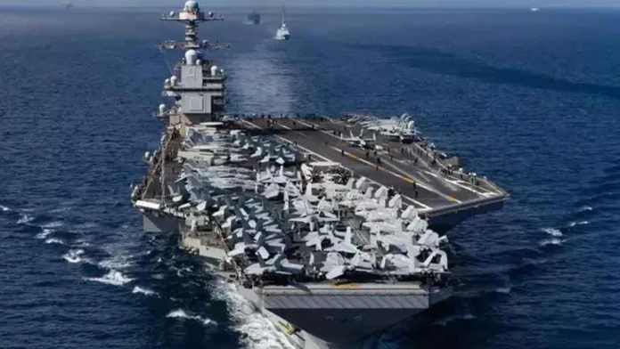 ABD-İran gerilimi tırmanıyor! En gelişmiş uçak gemisi Ford, Cebelitarık Boğazı'nı geçti