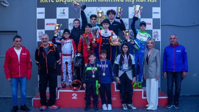 “KKTC Başbakanlık Karting Bahar Kupası” verildi