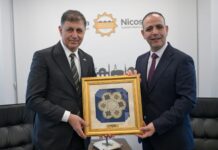 Kardeş Şehir Lefkoşa ve İzmir’in belediye başkanları, Lefkoşa’da bir araya geldi