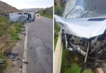 Girne-Tatlısu yolunda trafik kazası: 3 yaralı