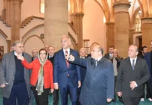 Ataoğlu ve Ersoy Selimiye Camii ile Ramazan Sokağı’nı ziyaret etti