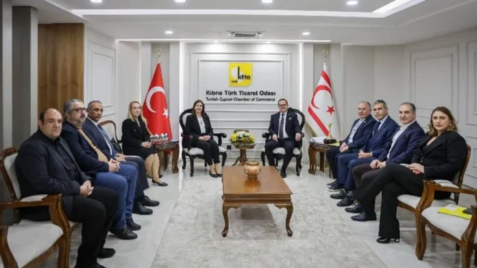 CTP, Kıbrıs Türk Ticaret Odası’nı ziyaret etti