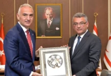 Cumhurbaşkanı Erhürman, Ersoy’u kabul etti