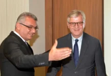 Erhürman, BM Yetkilisi Lacroix ile Görüştü