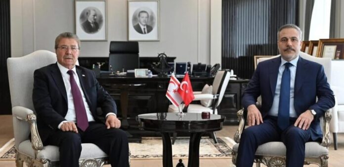 Fidan, Başbakan Üstel ile Ankara'da görüştü