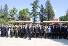 30 Ağustos Zafer Bayramı dolayısıyla Atatürk Anıtı’nda tören düzenlendi