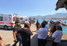 Üstel: Kıbrıs’ın yaşadığı en büyük deniz felaketiyle karşı karşıyayız, 8 kişi gözaltında