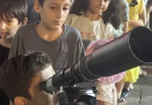 SAMTAY Vakfı, gökyüzü gözlem programı düzenledi