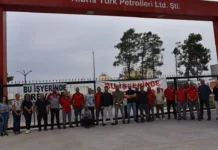 Petrol İşçileri Sendikası Kalecik Dolum Tesisleri’nde süresiz grev başlattı…